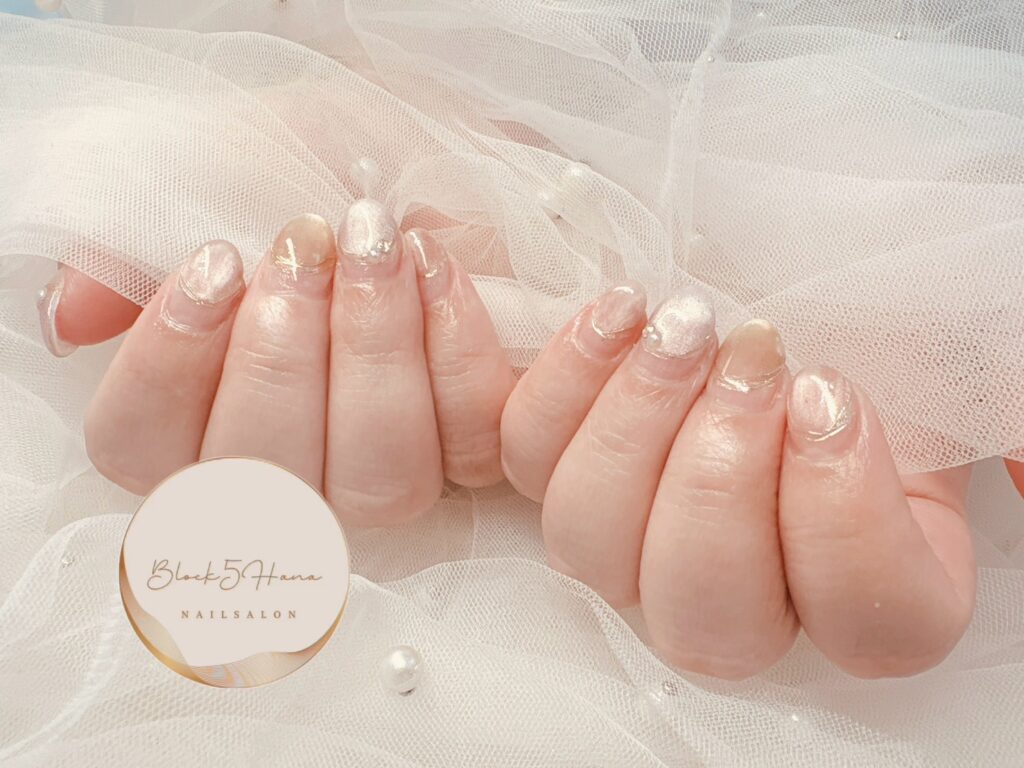 Nail No.3383【透明感マグネット】