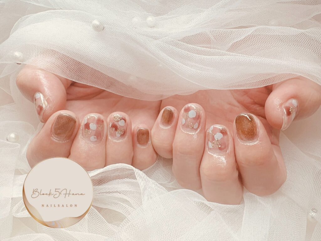 Nail No.3395【シンプルショートデザイン】
