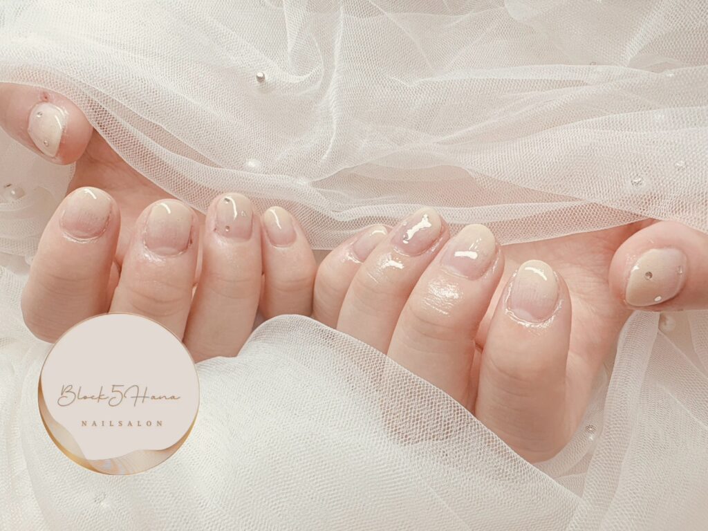 Nail No.3403【シンプルホワイトベージュ】