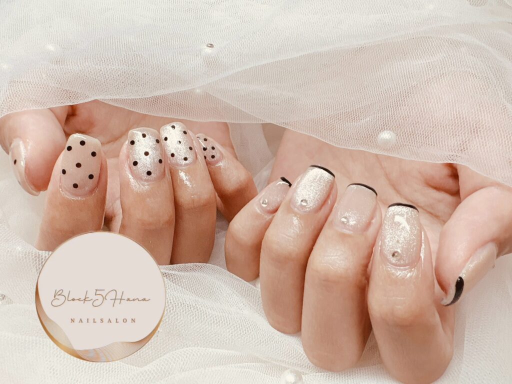 Nail No.3404【スキニーフレンチ】