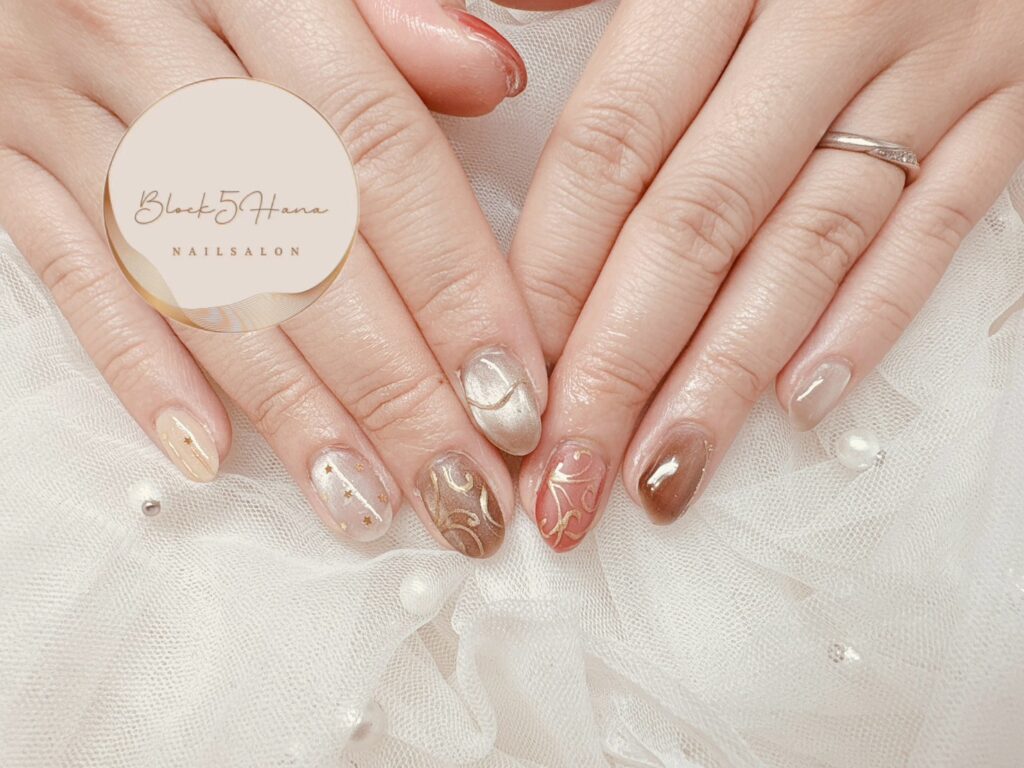 Nail No.3431【ニュアンスマグネット】