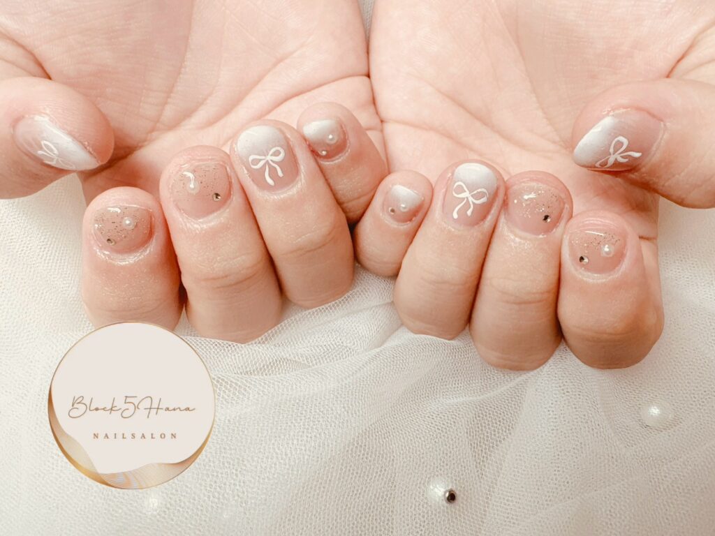 Nail No.3451【デザイン ベイビーブーマ】