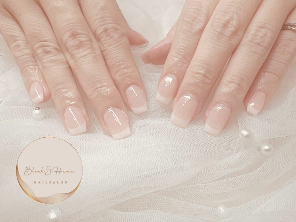 Nail No.3457【ナチュラルフレンチ】