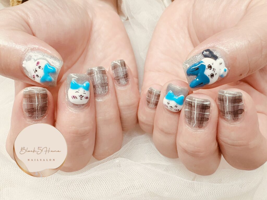 Nail No.3459【キャラクター3Dネイル】