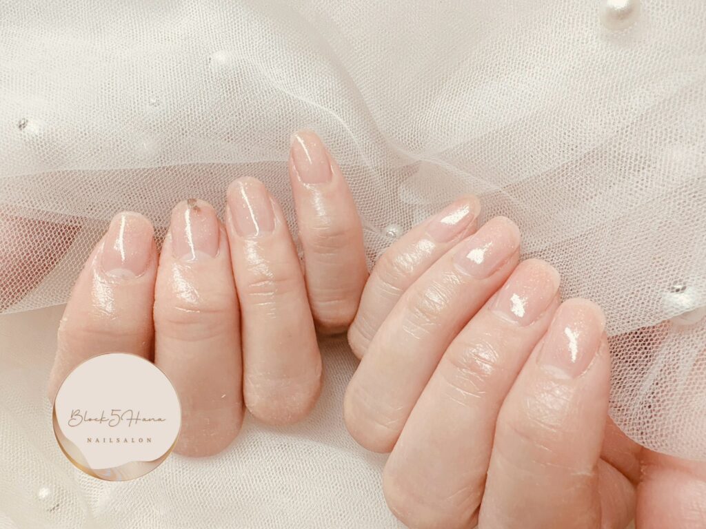 Nail No.3471【ナチュラルカラーのカラーグラデ】