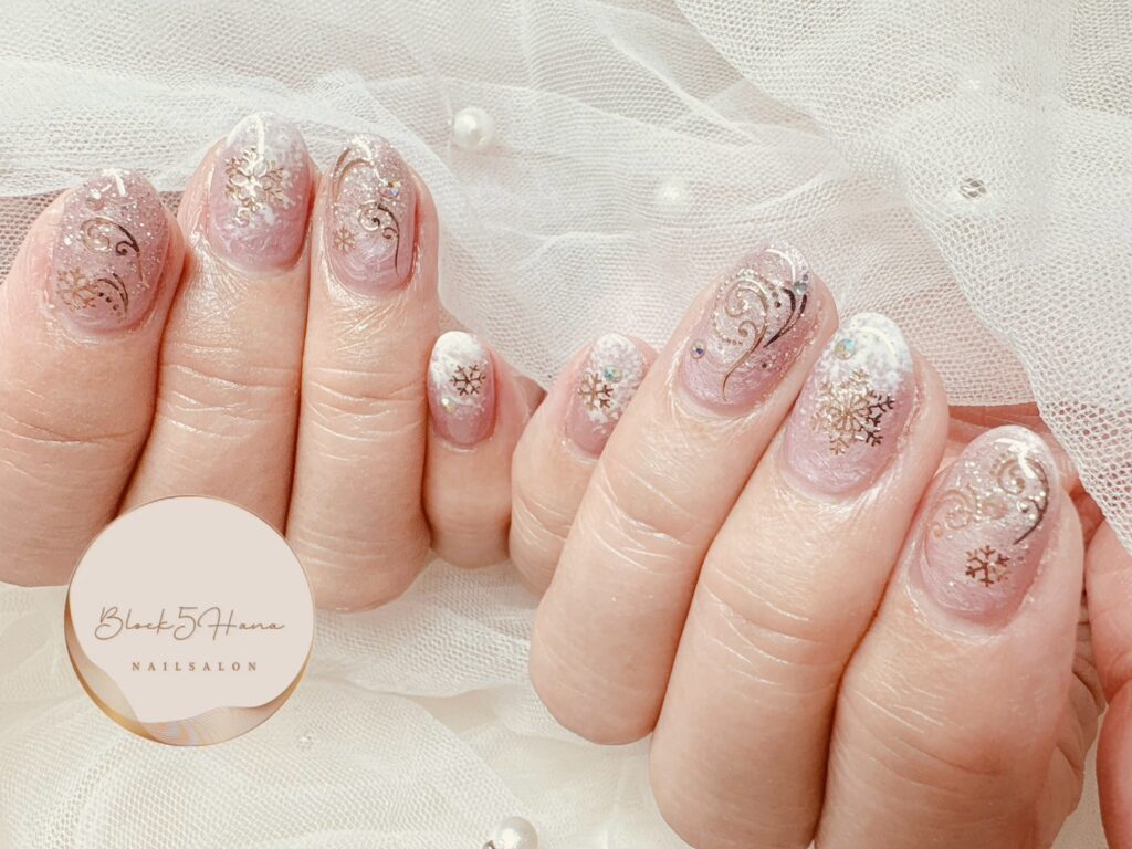 Nail No.3472【聖なる夜☆クリスマスネイル】