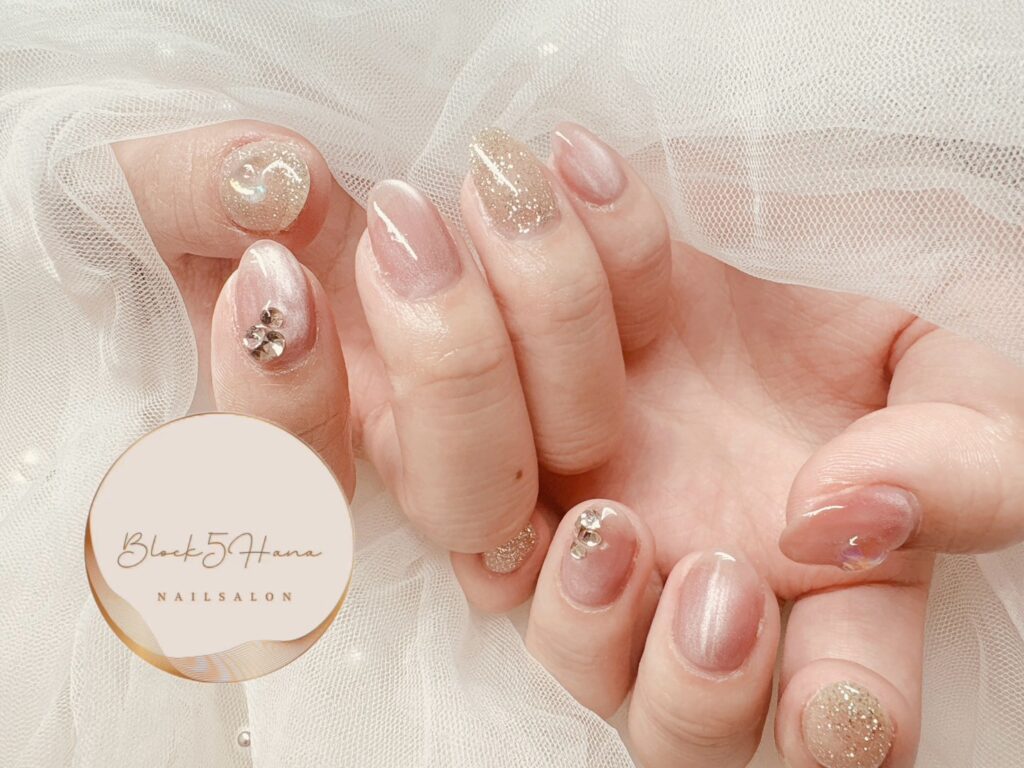 Nail No.3499【透明つやマグネット】