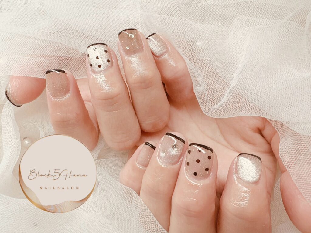 Nail No.3521【スキニーフレンチネイル】