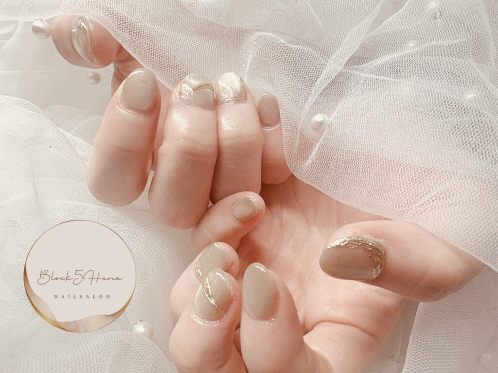 Nail No.3596【洋服にも◎ 成人式ネイル】