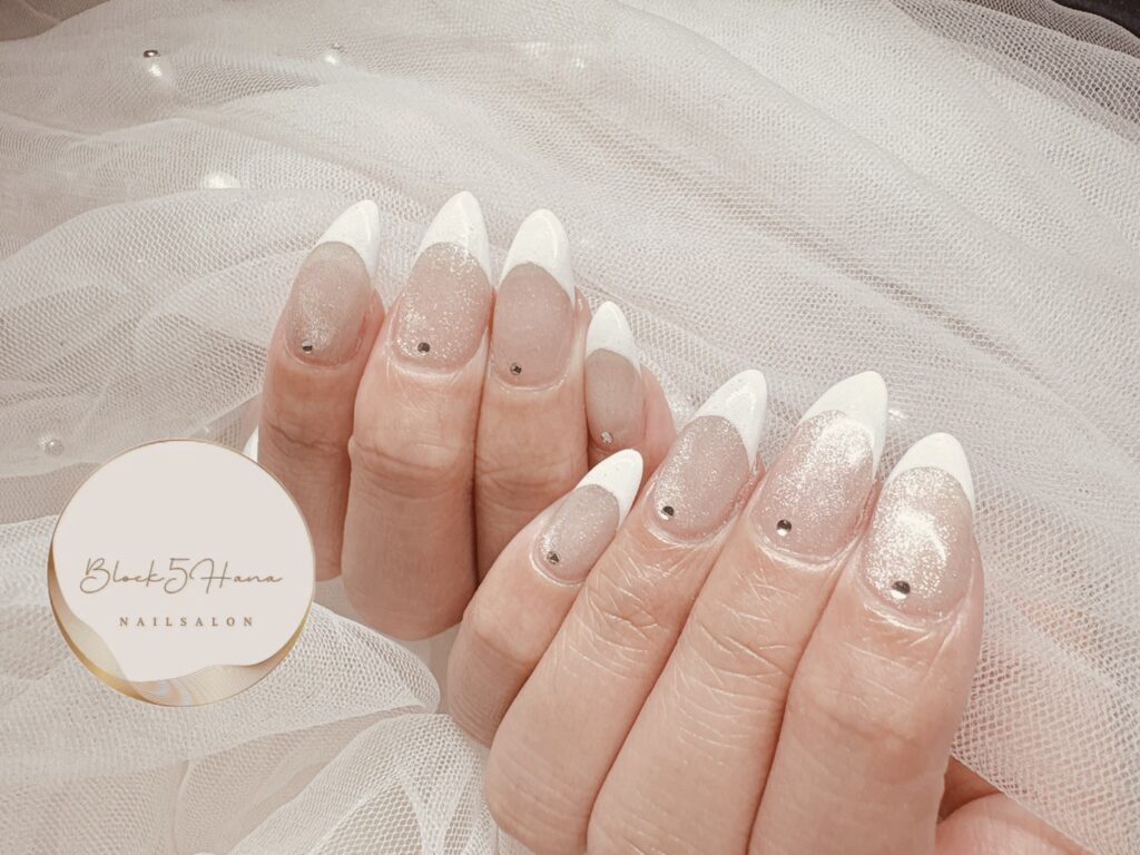 Nail No.3602【成人式にも フレンチネイル】