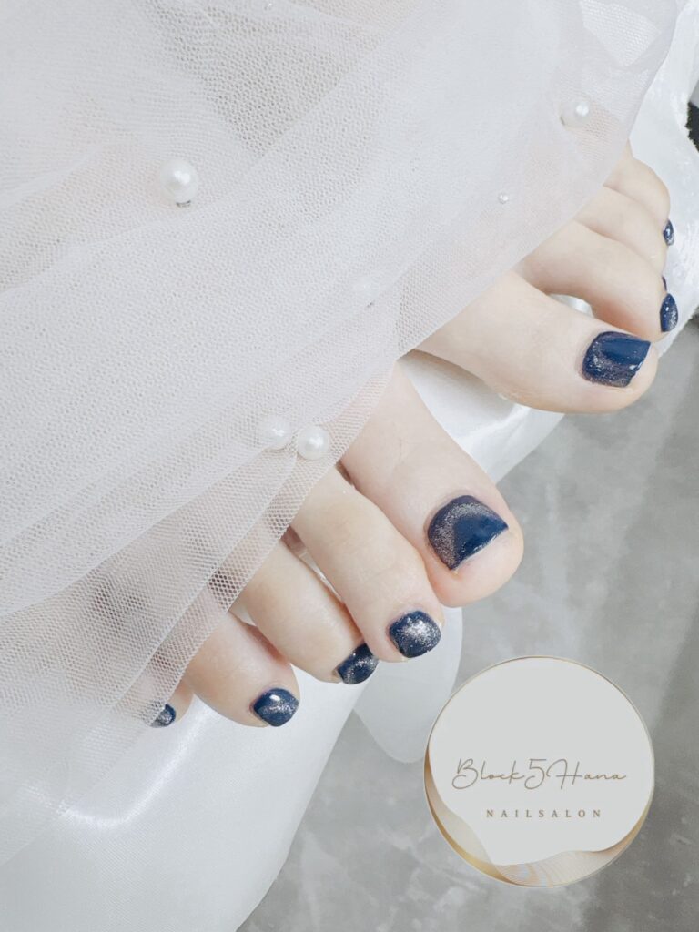 Nail No.3633【フットマグネットネイル】