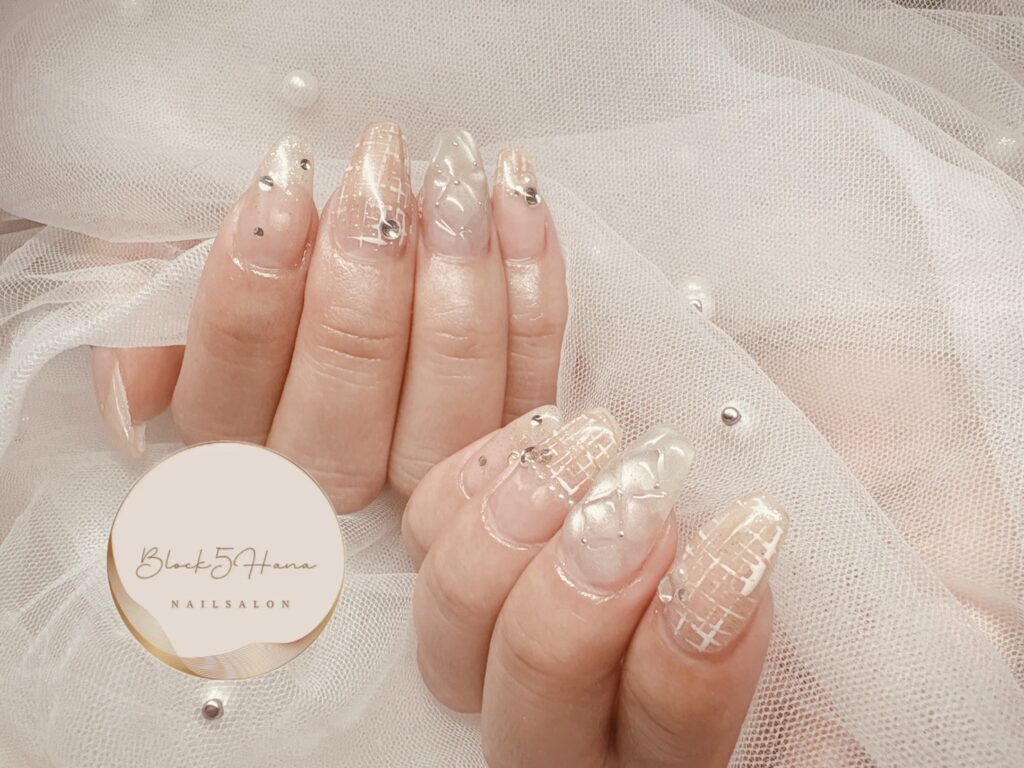 Nail No.3638【クリアツィード】