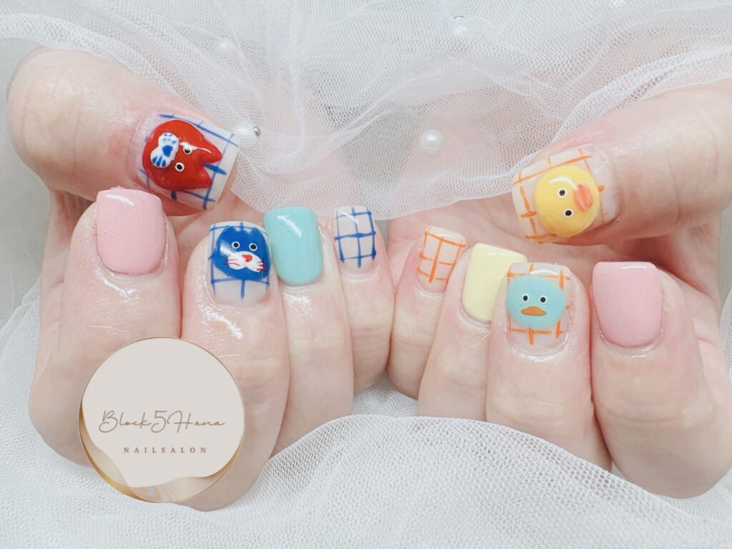 Nail No.3790【目が離せないモジョジョジョアート】