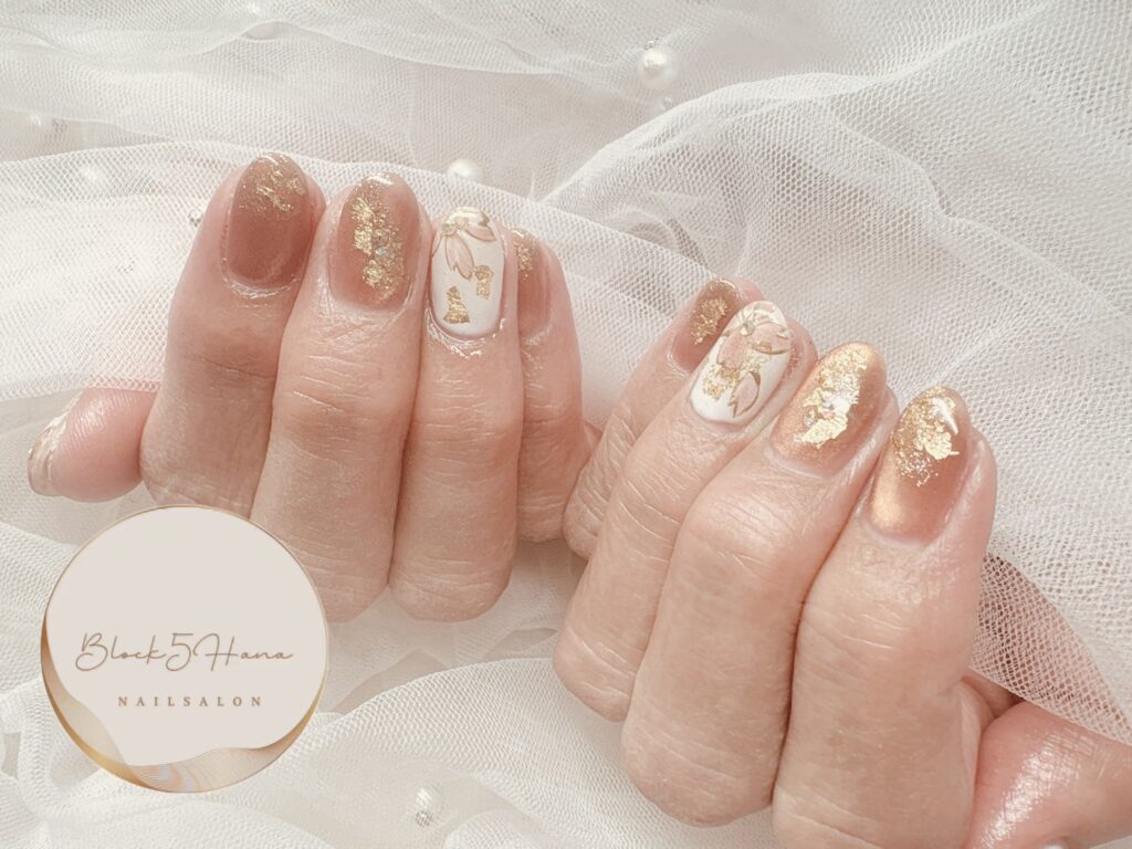 Nail No.3811【卒業シーズンに◎ 桜ネイル】