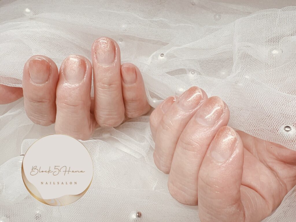 Nail No.3826【美爪オレンジマググラデ】