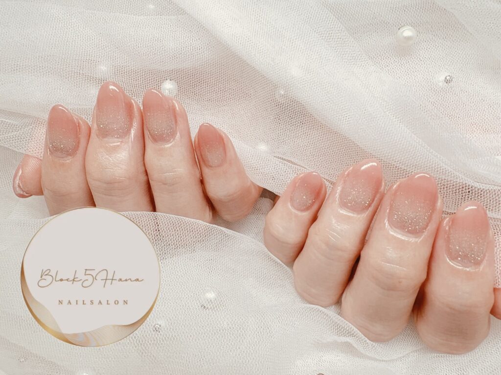 Nail No.3853【つややかグラデーション】