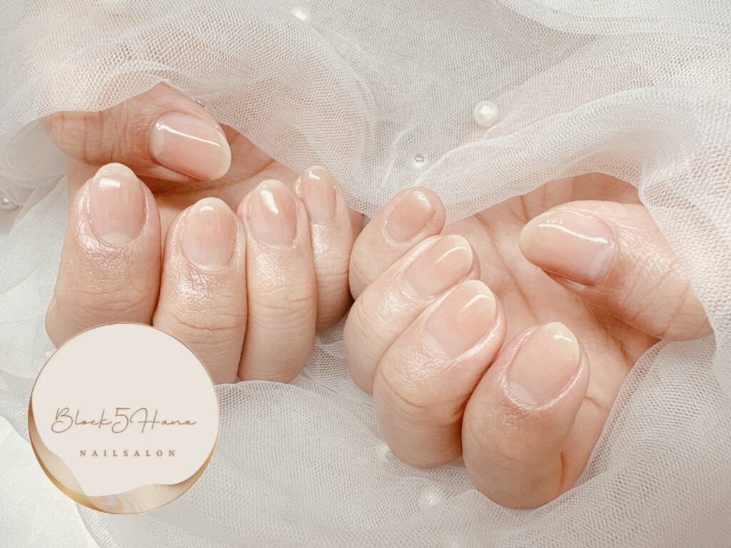 Nail No.3854【ほんのりチークネイル】