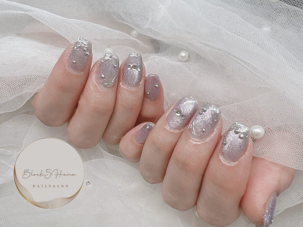 Nail No.3863【シルバーマグネット】