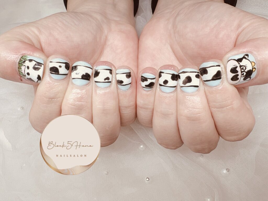 Nail No.3920【手描きアートネイル】