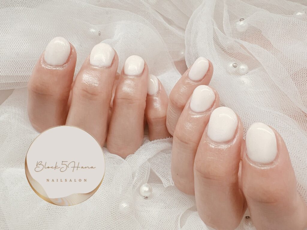 Nail No.4017【ワンカラー ホワイト】