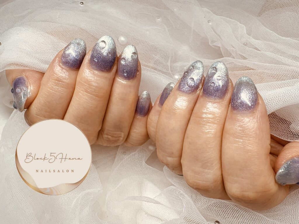 Nail No.4023【濡れ感 マグネットネイル】