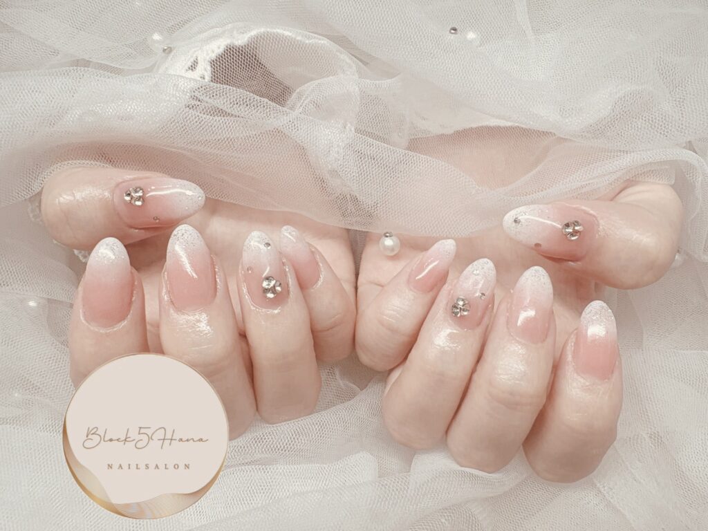 Nail No.4026【ストーンがワンポイント ベイビーブーマ】