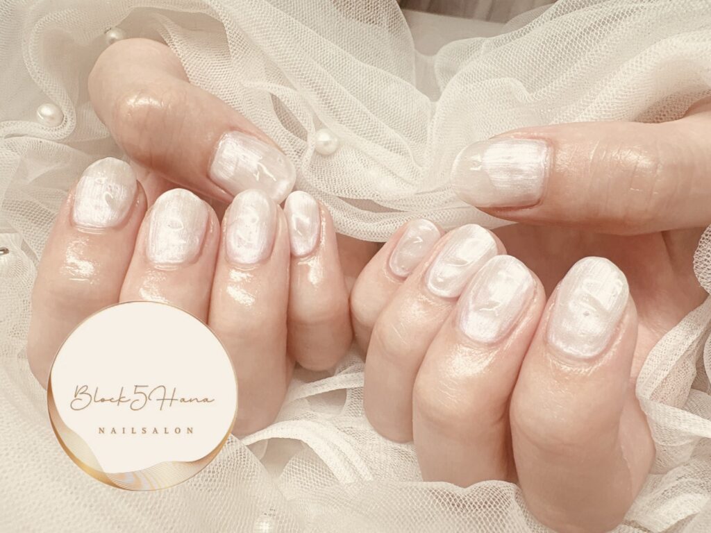 Nail No.4050【オトナ女子のシンプルネイル】