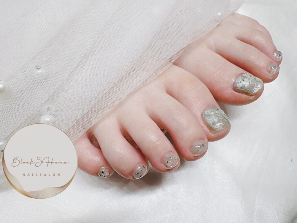 Nail No.4052【サンダルの季節にフットマグネット】