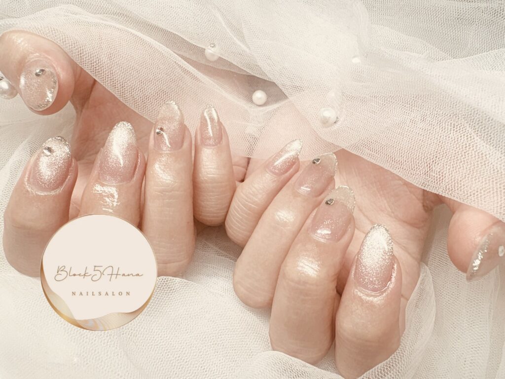 Nail No.4054【盛れるマグネットネイル】