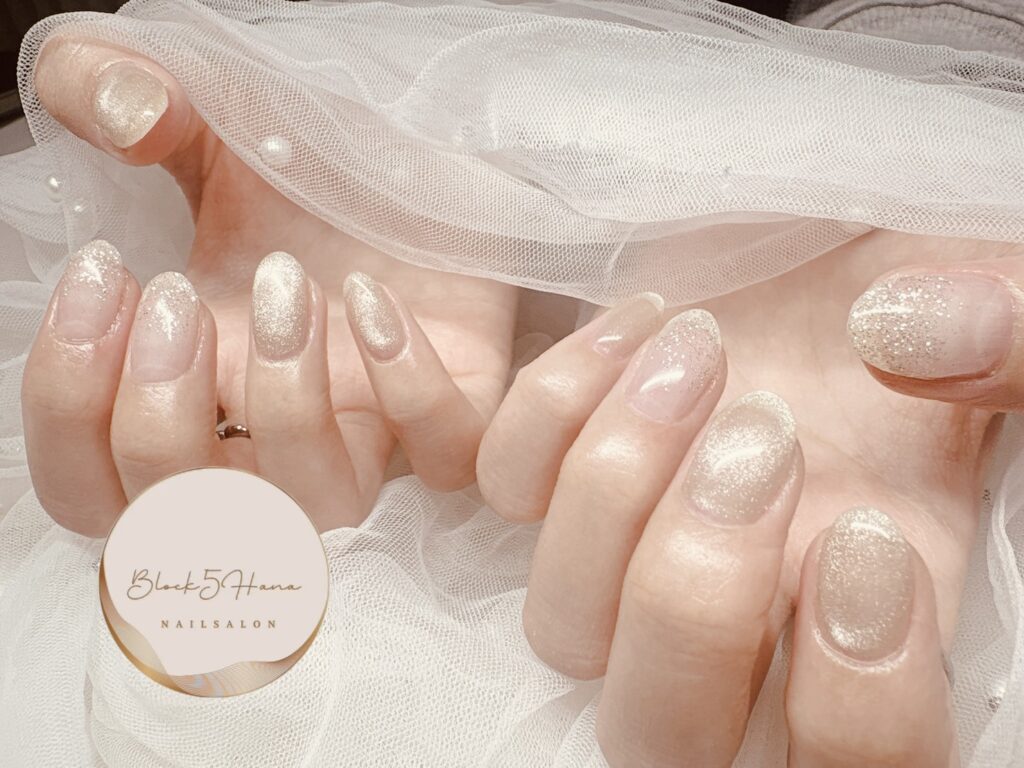 Nail No.4068【ナチュラルなシルバーマグネット】