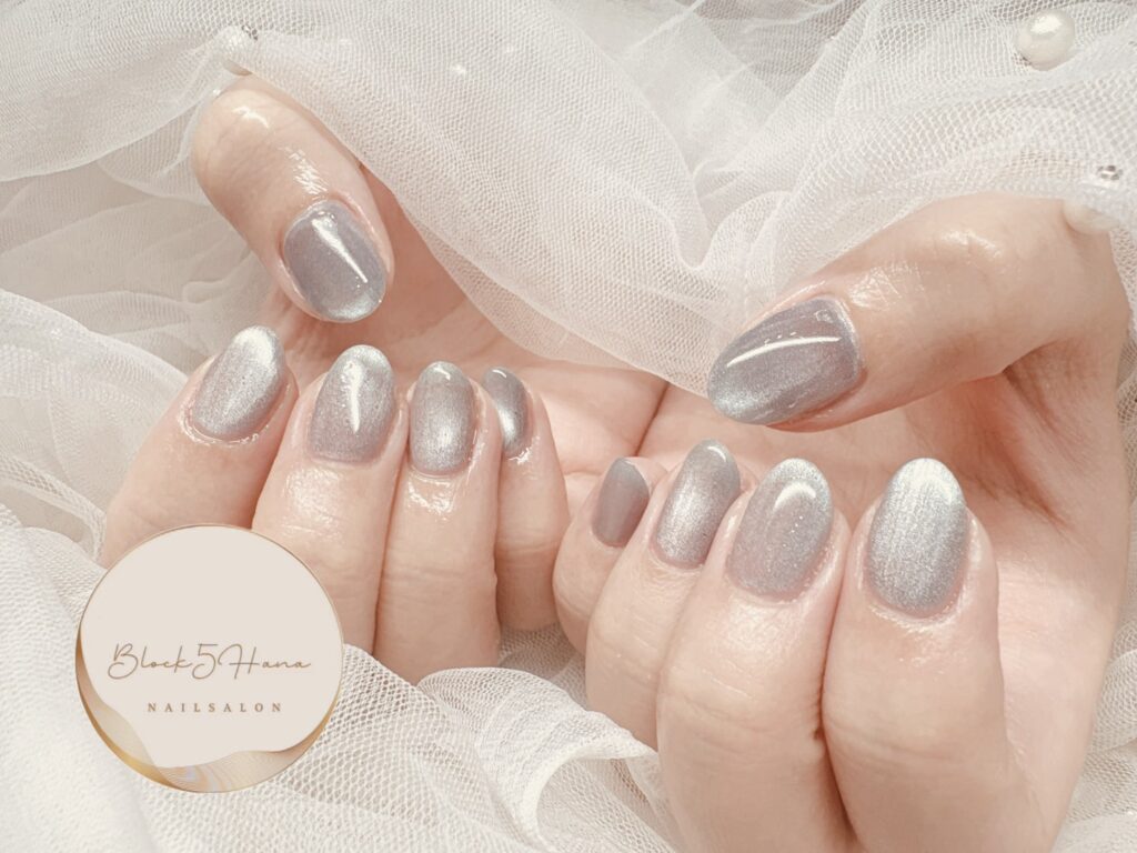 Nail No.4072【アイスグレーマグネット】