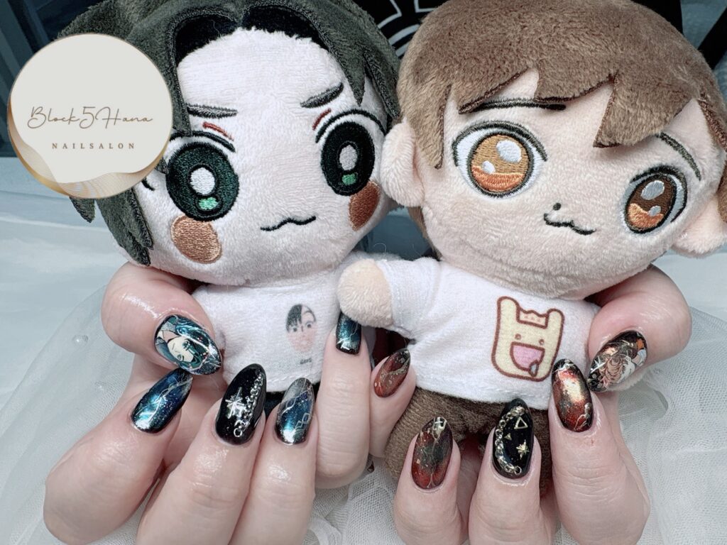 Nail No.4118【推しイラスト＆概念ネイル】