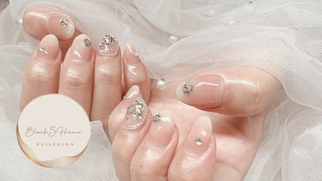 Nail No.4173【華やかビジューのベイビーブーマ】