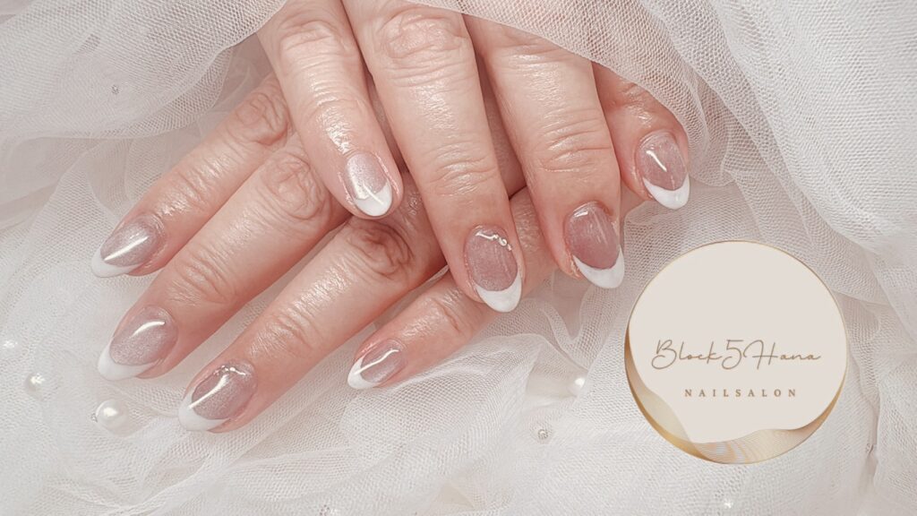 Nail No.4201【マグネットフレンチ】