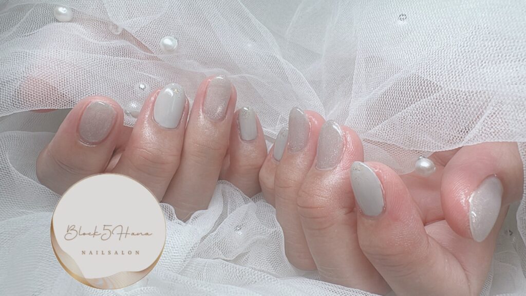 Nail No.4203【ブルーグレー】