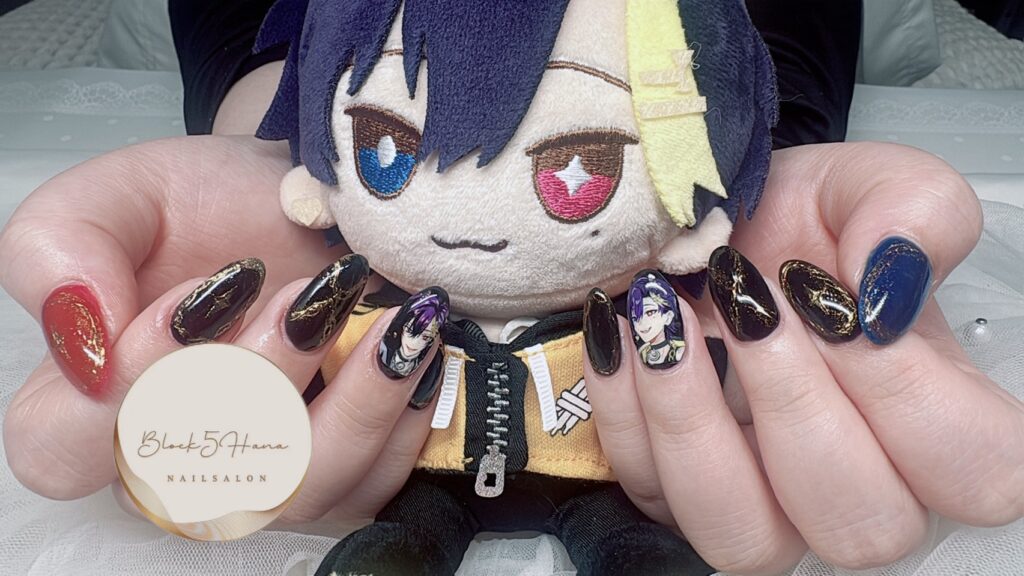 Nail No.4208【推し活ネイル】