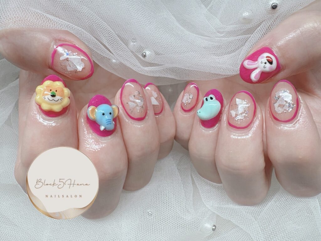 Nail No.4246【たべっ子どうぶつ】