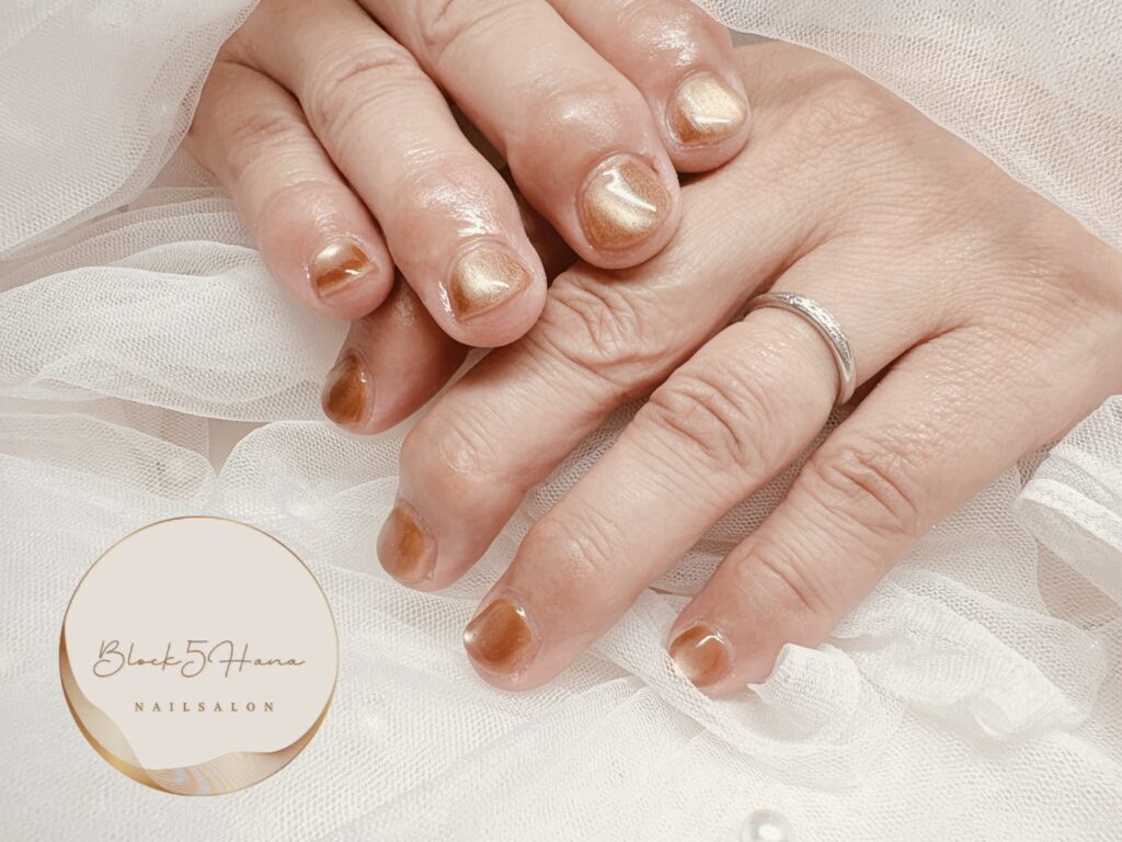 Nail No.4274【ゴールドマグネット】