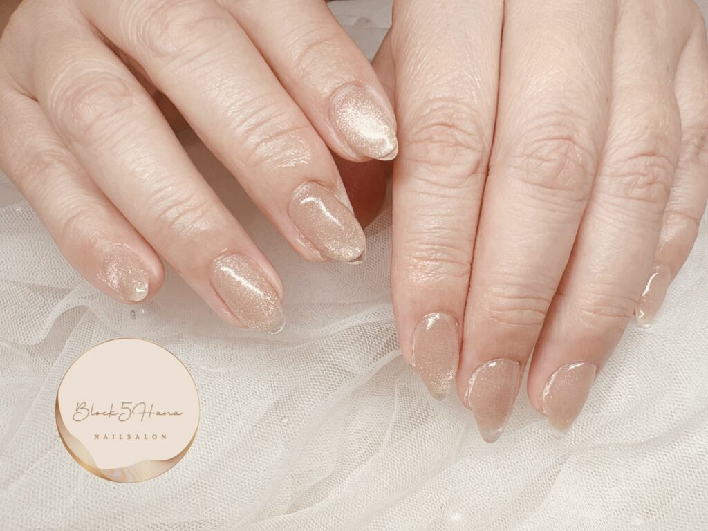 Nail No.4302【うるうる水光クリアフレンチ】